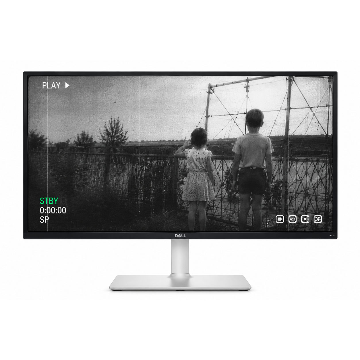 Náhledový 4k monitor Dell pro digitalizaci 8mm filmů