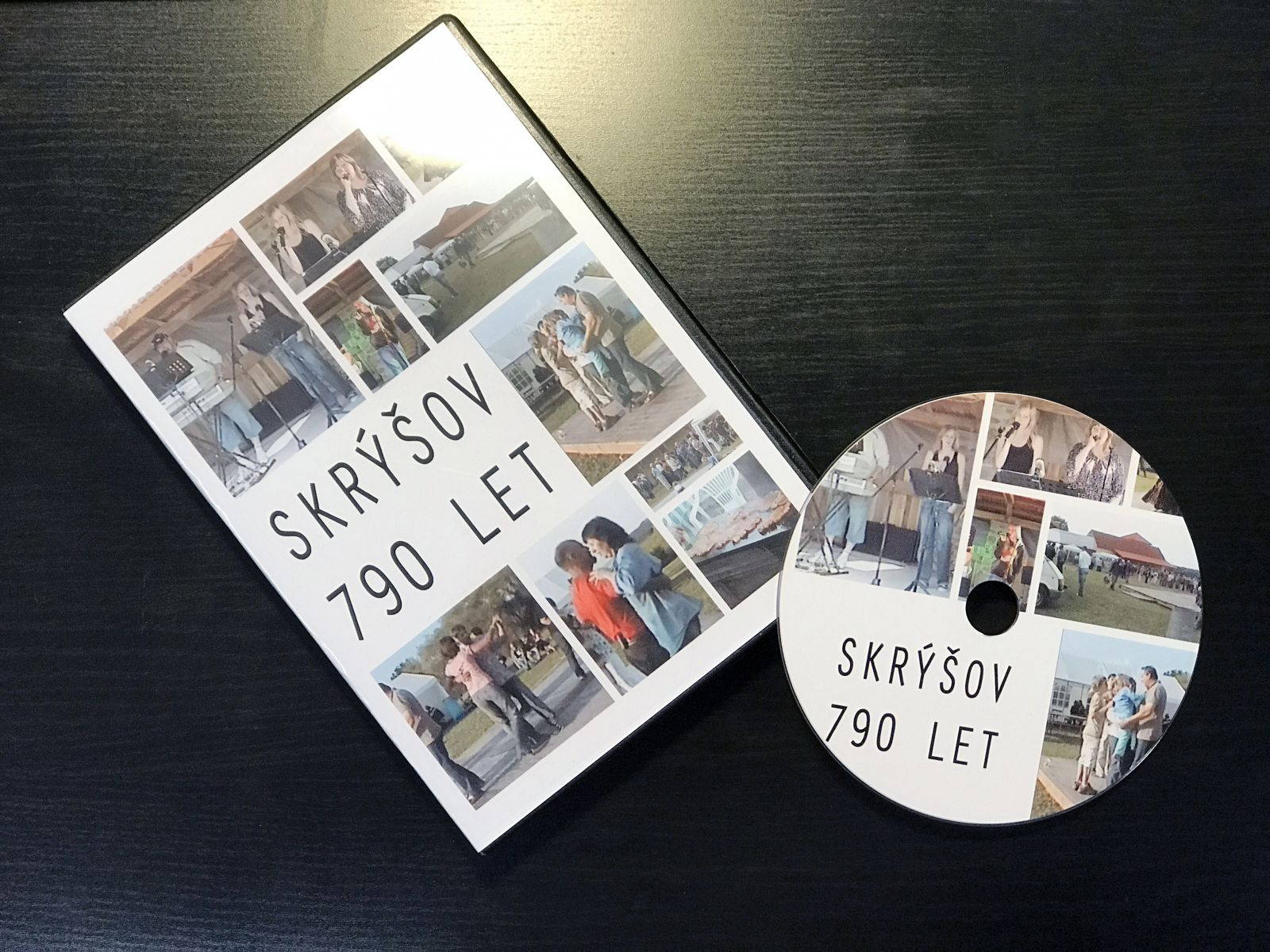 Převod VHS na DVD s vlastním potiskem média a obalu