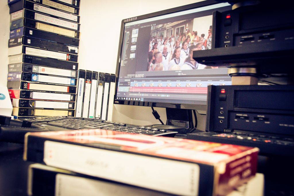 Postprodukce a střih digitalizovaného VHS videozáznamu