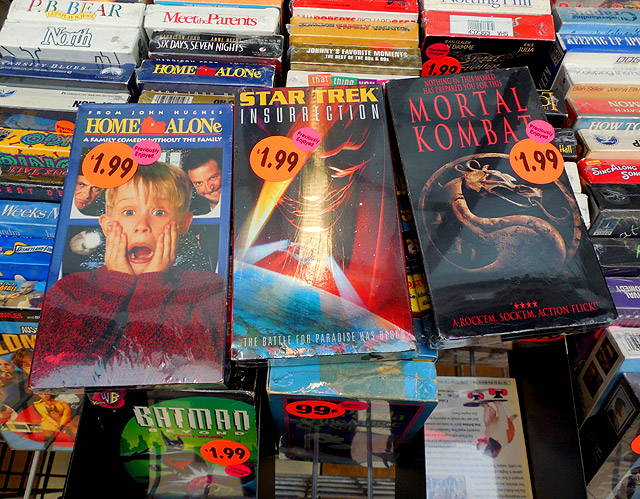 Prodej a výkup starých VHS videokazet