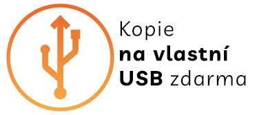 Kopie digitalizace 8mm filmů na vlastní USB flash disk