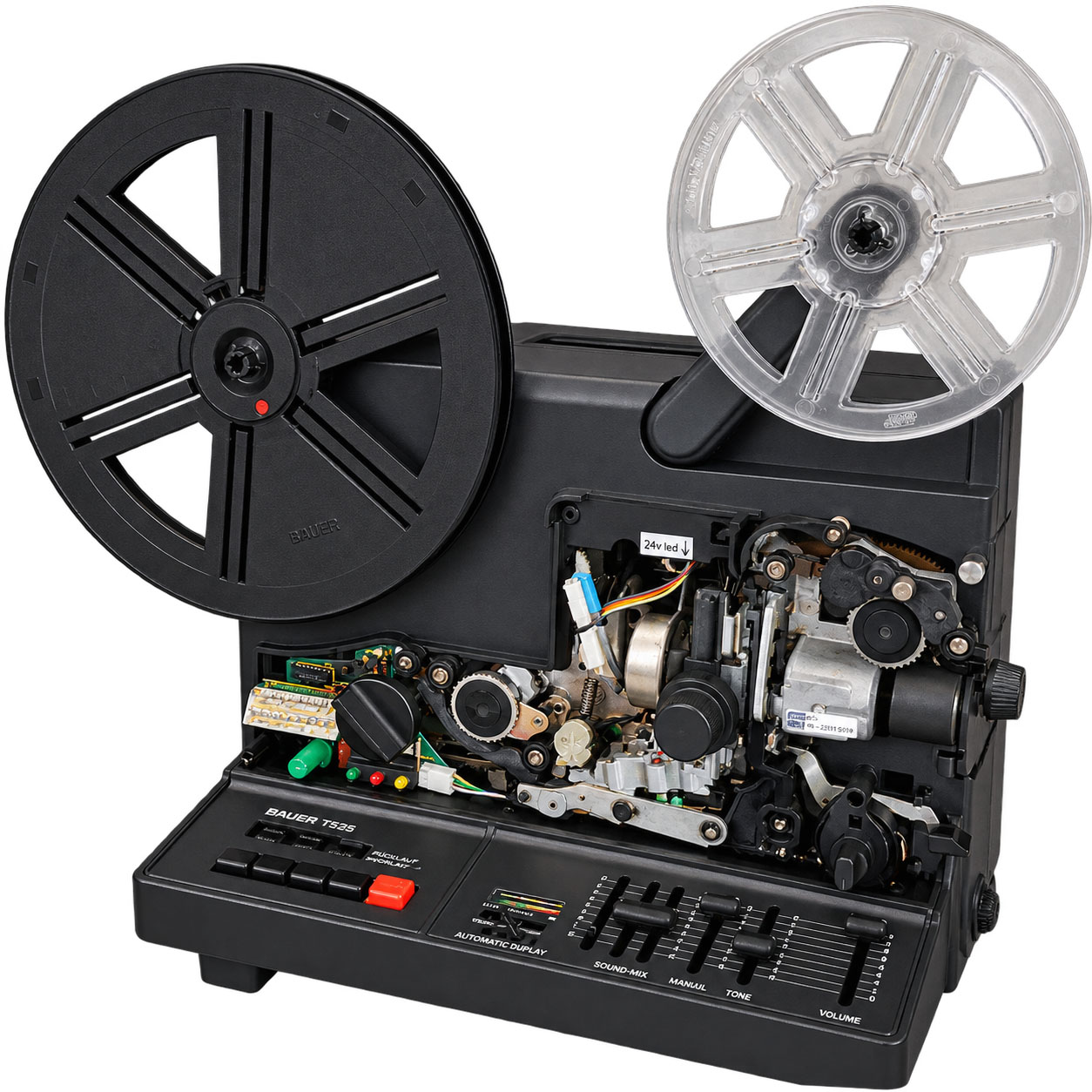 Bauer T 525 - promítačka pro digitalizaci 8mm filmů