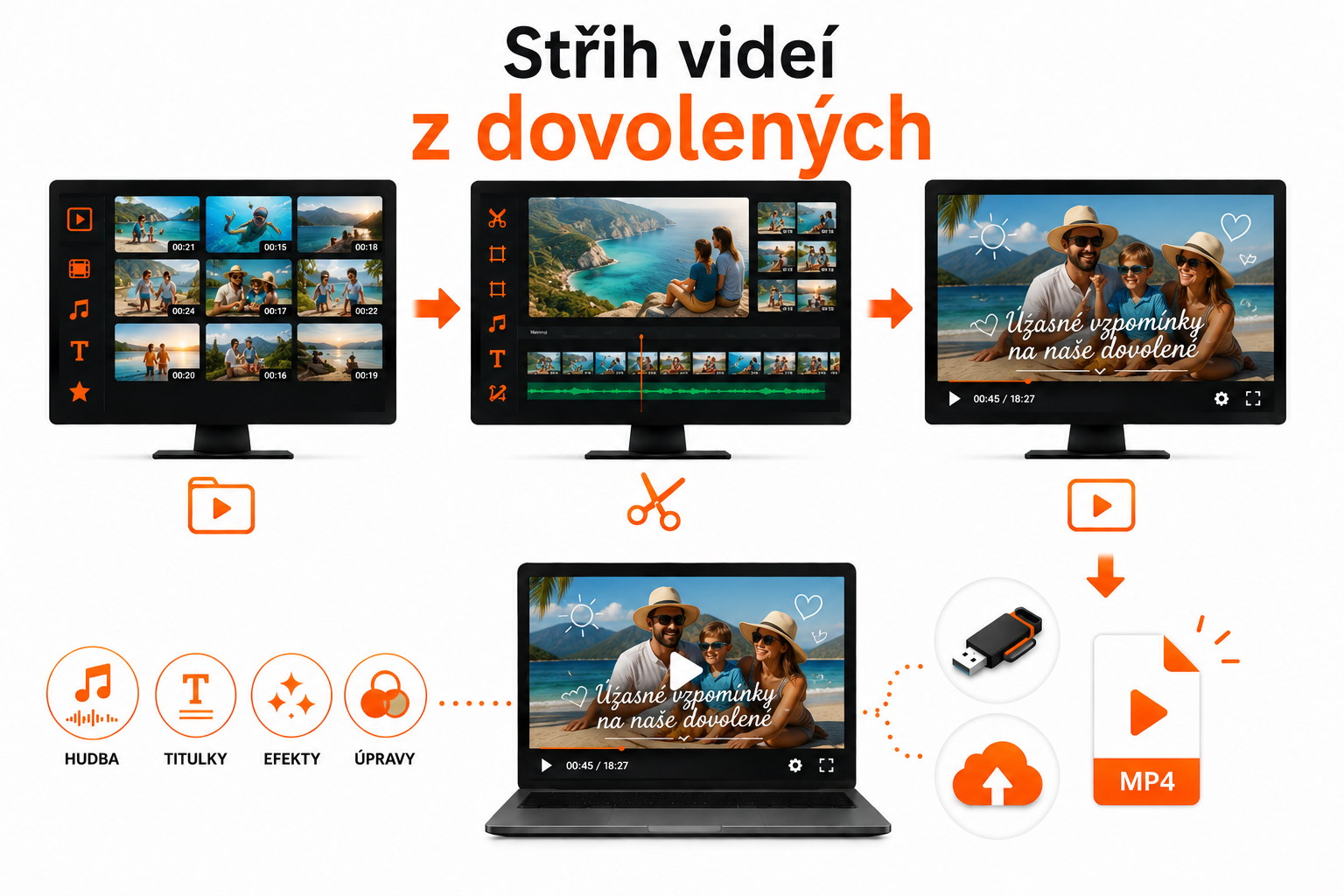 Sestřih videa z dovolené