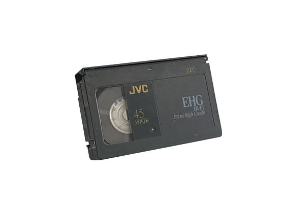 Kompaktní videokazeta VHS-C a adaptér