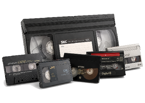 Digitalizace a převod VHS, Hi8, Mini DV a všech kamerových pásků a kazet