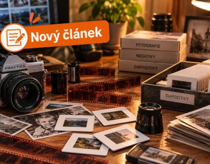 Skenování <strong>negativů</strong>
