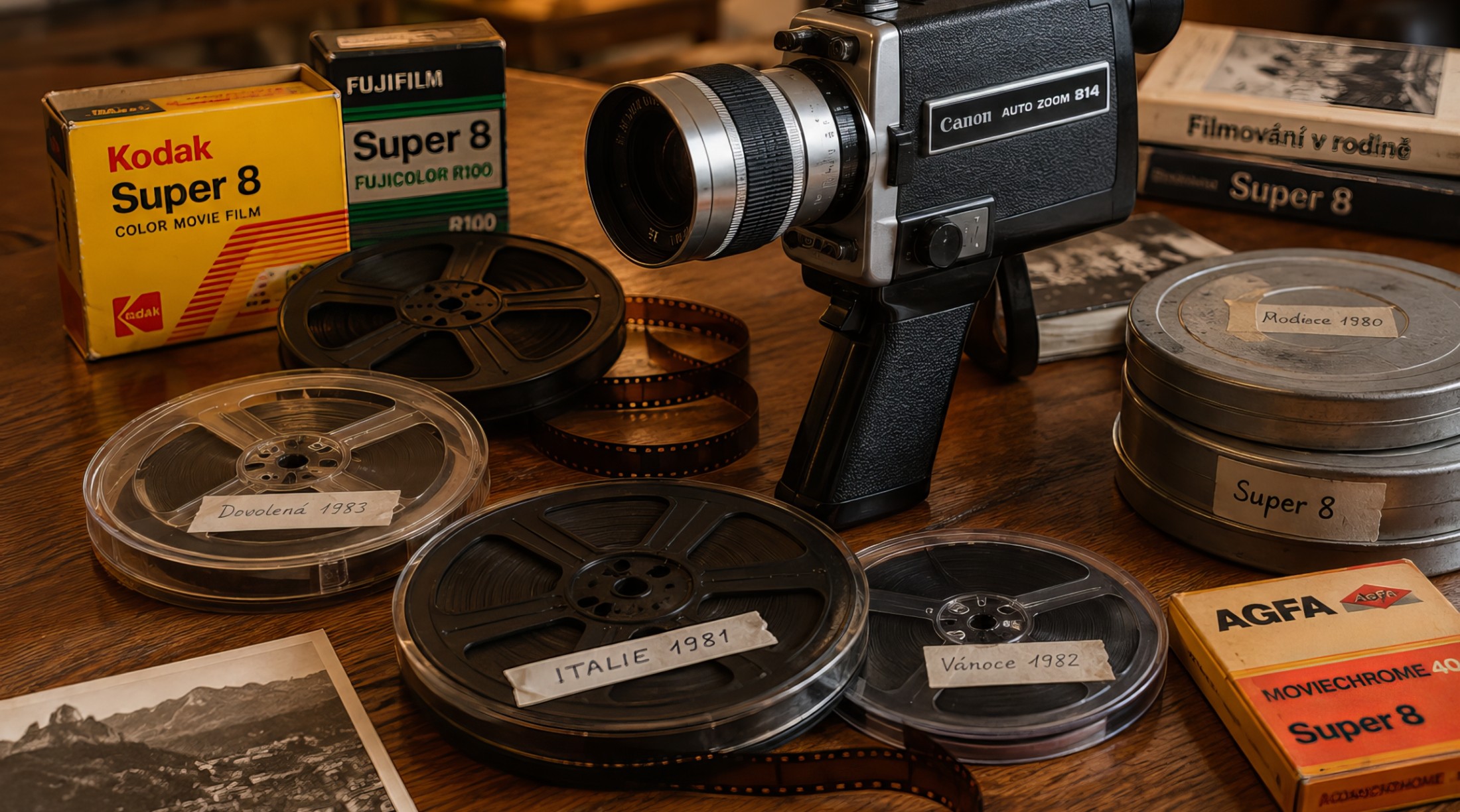 <strong>DIGITALIZACE 8mm filmů</strong>